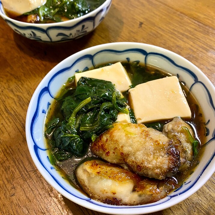 かきと豆腐のとろみあん【和食・主菜】#牡蠣